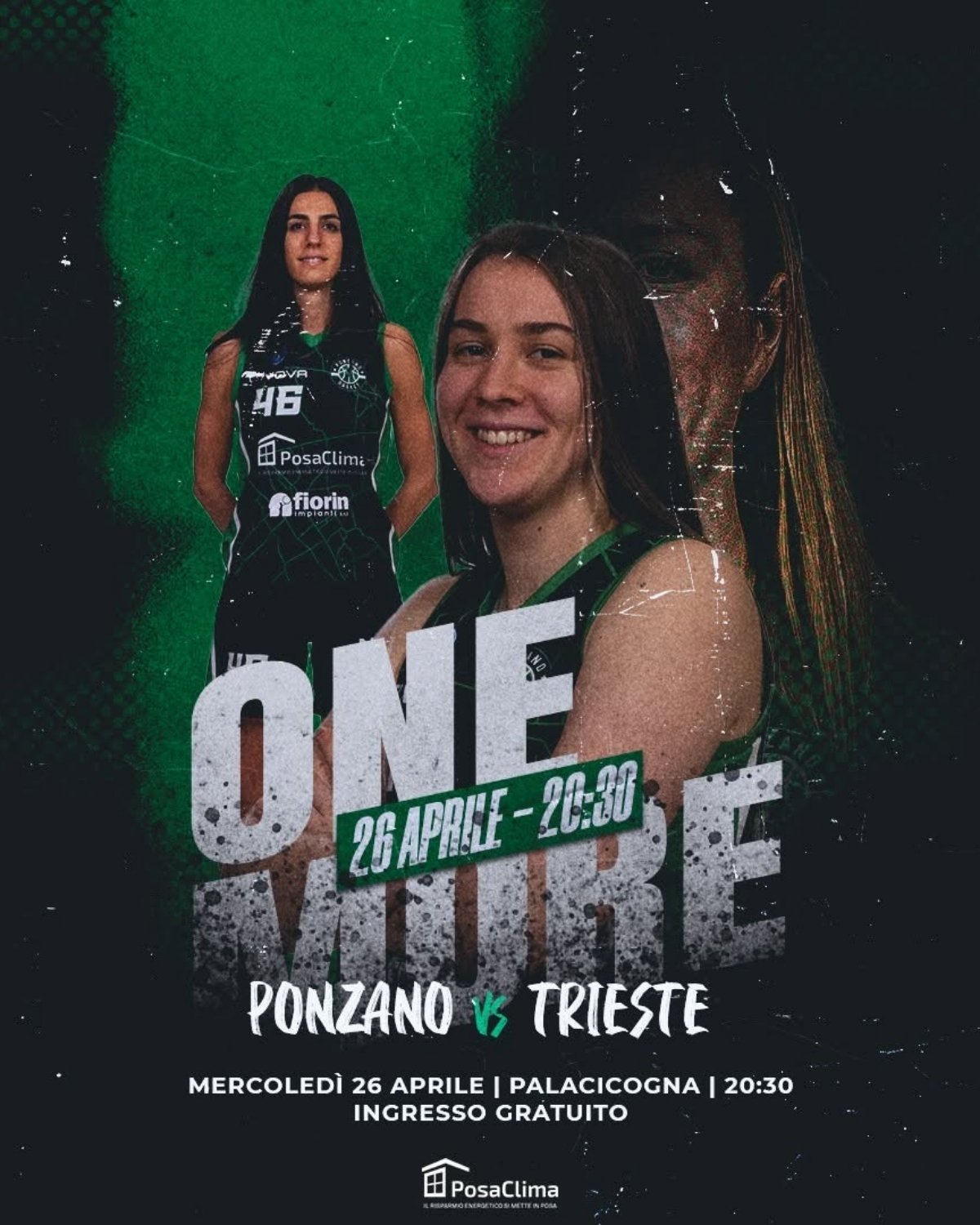 Ponzano Basket — sports campaign